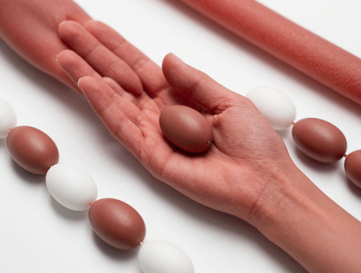 Abstraktní vědecká vizualizace spirálové bílkovinné struktury kolagenu v modrých a bílých tónech na tmavém pozadí, bez textu a bez lidí